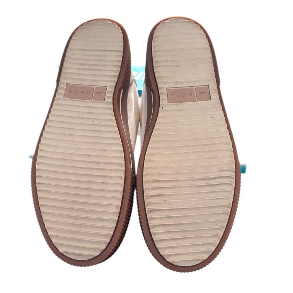 Reef Cream and Brown Platform Sneakers - Picture 7 of 15